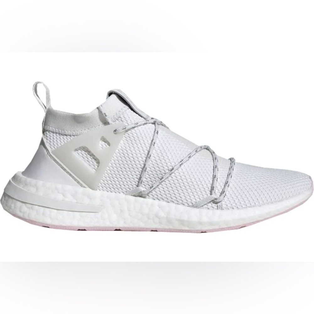 NWT Adidas Women’s Arkyn Knit Crystal White Clear Pink size 9.5 brand new